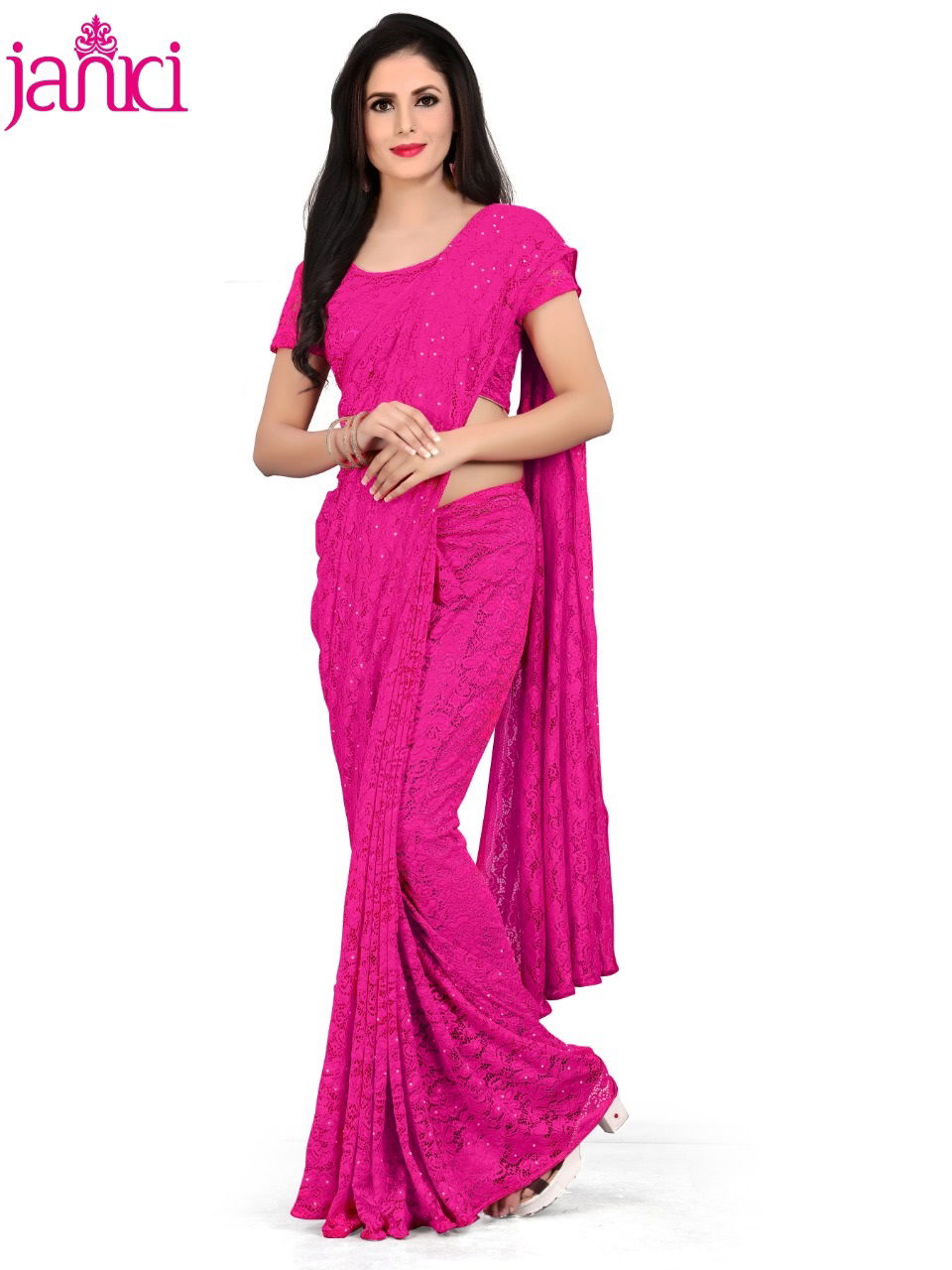 Full Net Designer Stylish Party Wear Saree Collection 