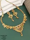 Rajwadi Mett Majak Necklace qith Earrings Set Catalog