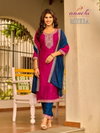 Meera By Aanchi Vichitra Silk Kurti With Bottom Dupatta Wholesale Price In Surat