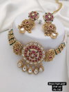 Brass High Gold Necklace 23 Wholesale Online