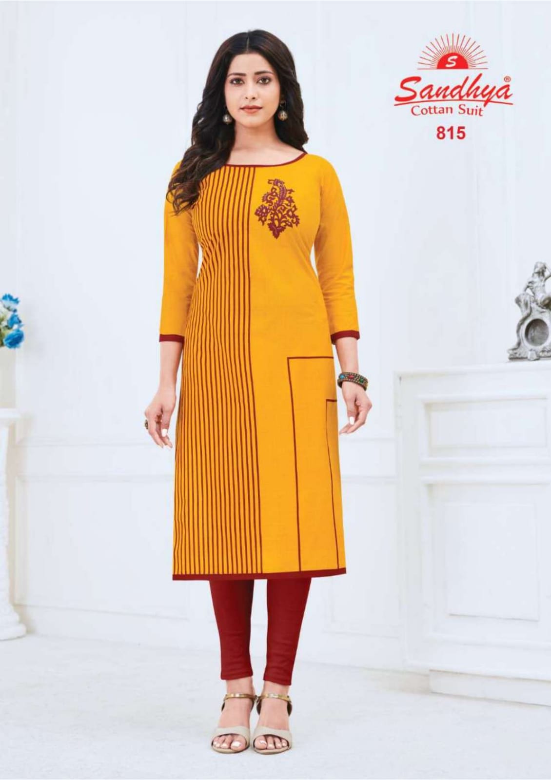 Sandhya Kalakruti 22 Latest Fancy Regular Casual Wear Cotton Printed Kurtis Collection
