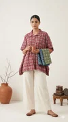 K 924 Vol 2 By Naisha Cotton Printed Kaftan Style Shirt Ladies Tops
