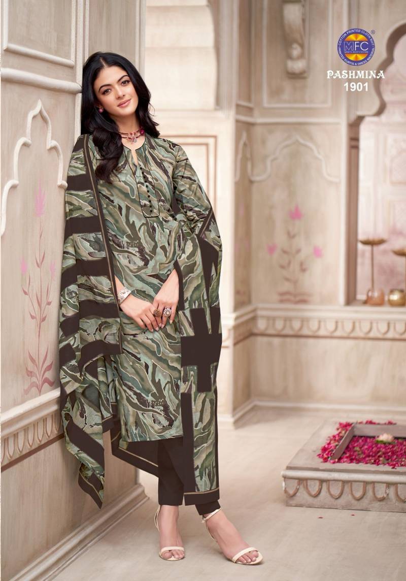 Pashmina Vol 19 By Mfc Printed Cotton Dress Material Orders In India
