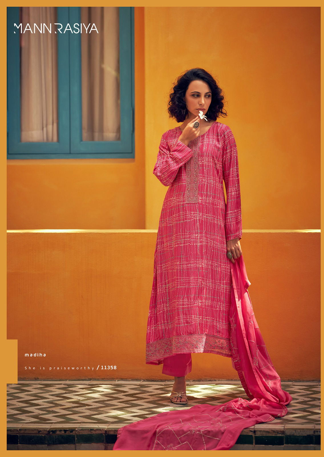 Aman By Mannrasiya Modal Maslin Silk Digital Printed Salwar Kameez Wholesale Online