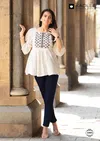 Crystal By Kadlee Rayon Wrinkle Western Ladies Top Wholesalers In Surat
