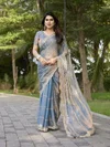 Mahek 196 Fandy Silk Embroidered Party Wear Saree Wholesale Clothing Distributors In India