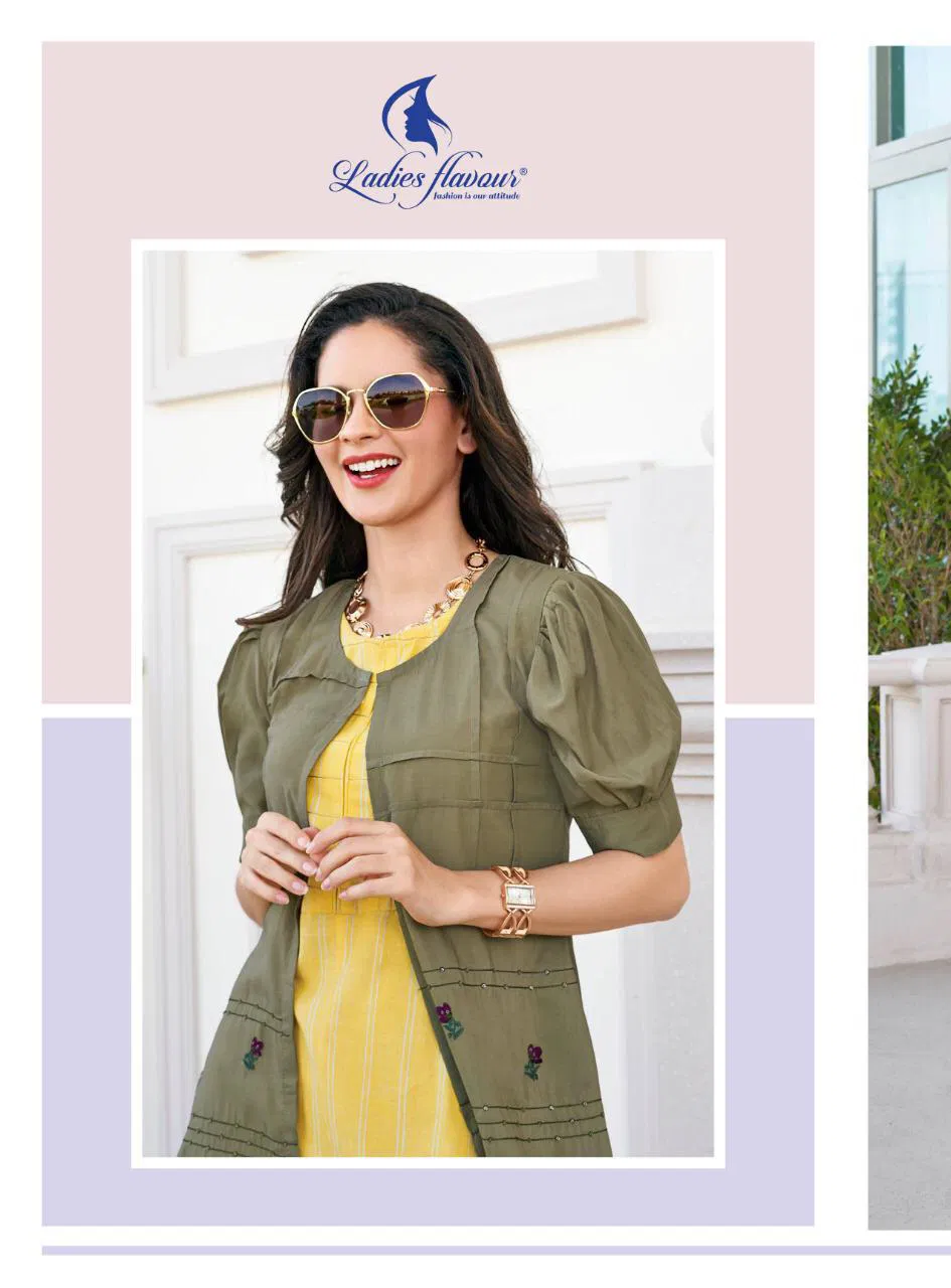 Life Style Vol-4 Ladies Flavour Designer South Cotton Stripes & Rayon Stripes & Mull Cotton & Musline With Embroidery Work Comfy Kurti With Pant 
