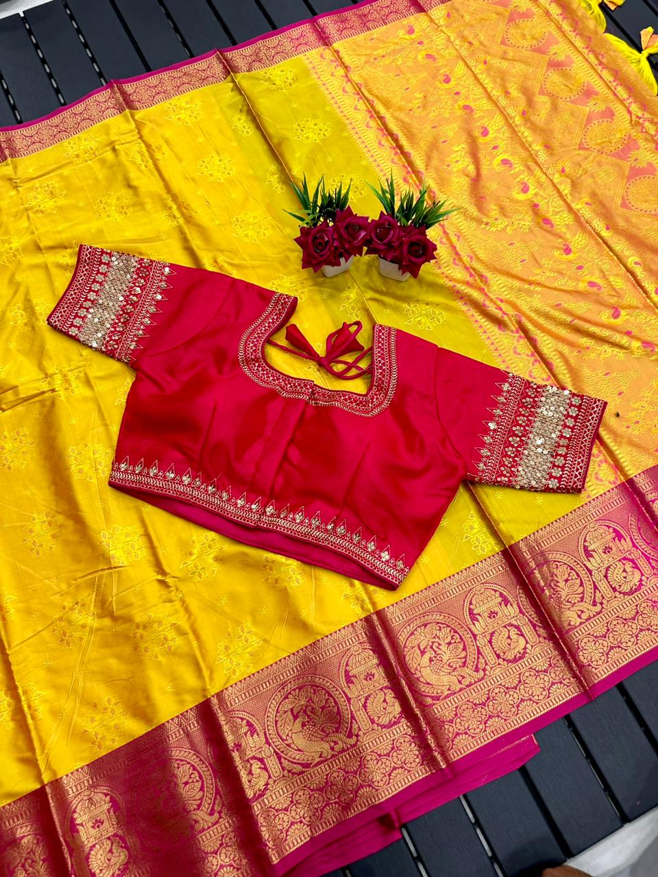AAB Tansui Peacock Kanchipuram Silk Designer Sarees Catalog