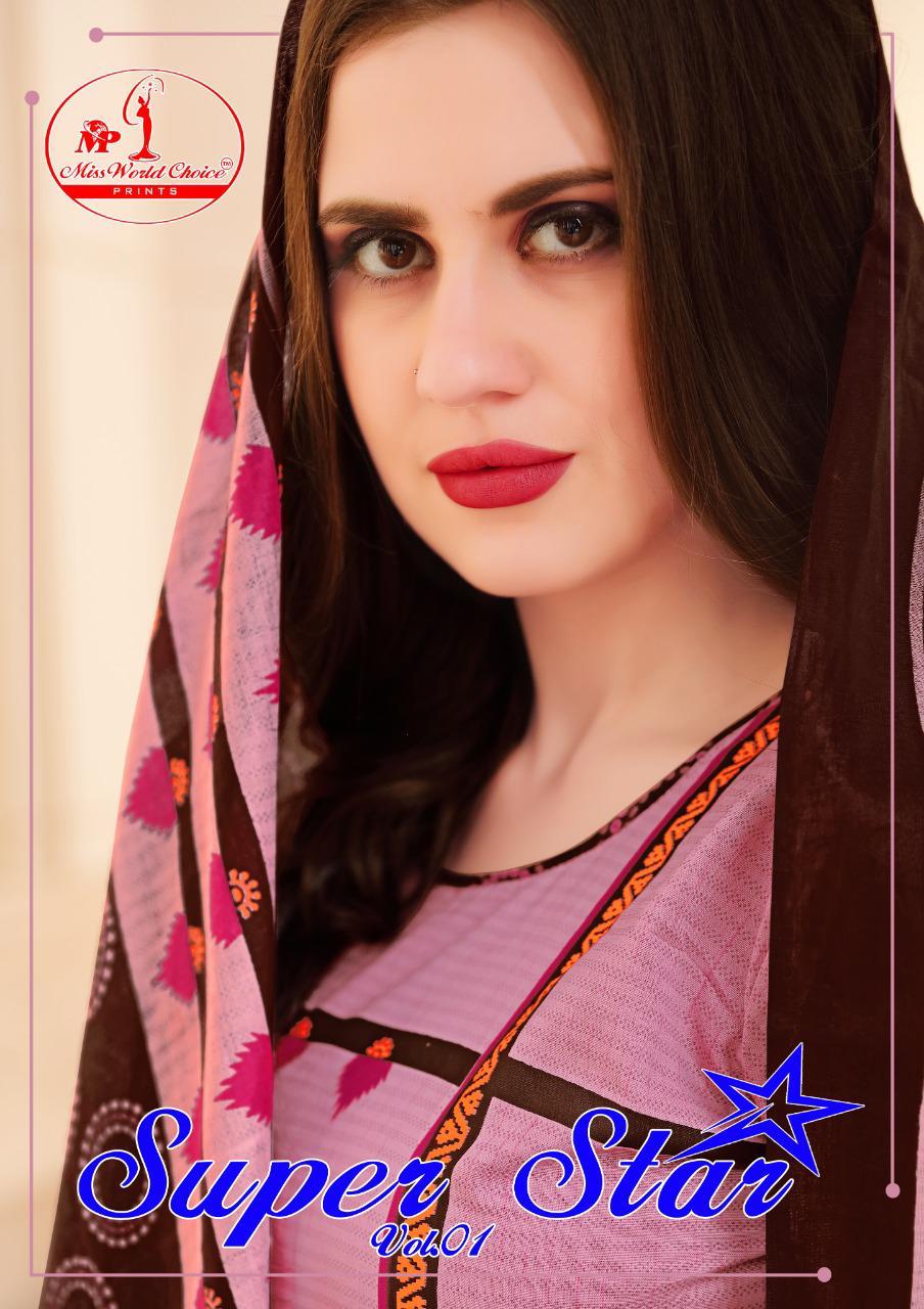 SUPAR STAR Vol 1 Pure Printed Cotton Designer Daily Wear Salwar Suit Collections