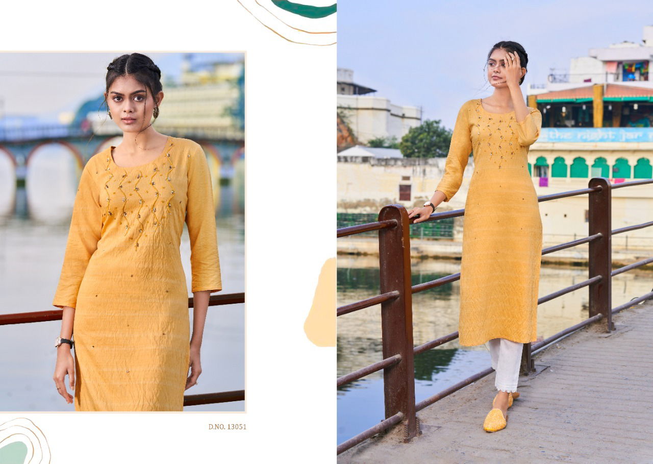 Kalaroop Milano New Designer Ethnic Wear Kurti Collection