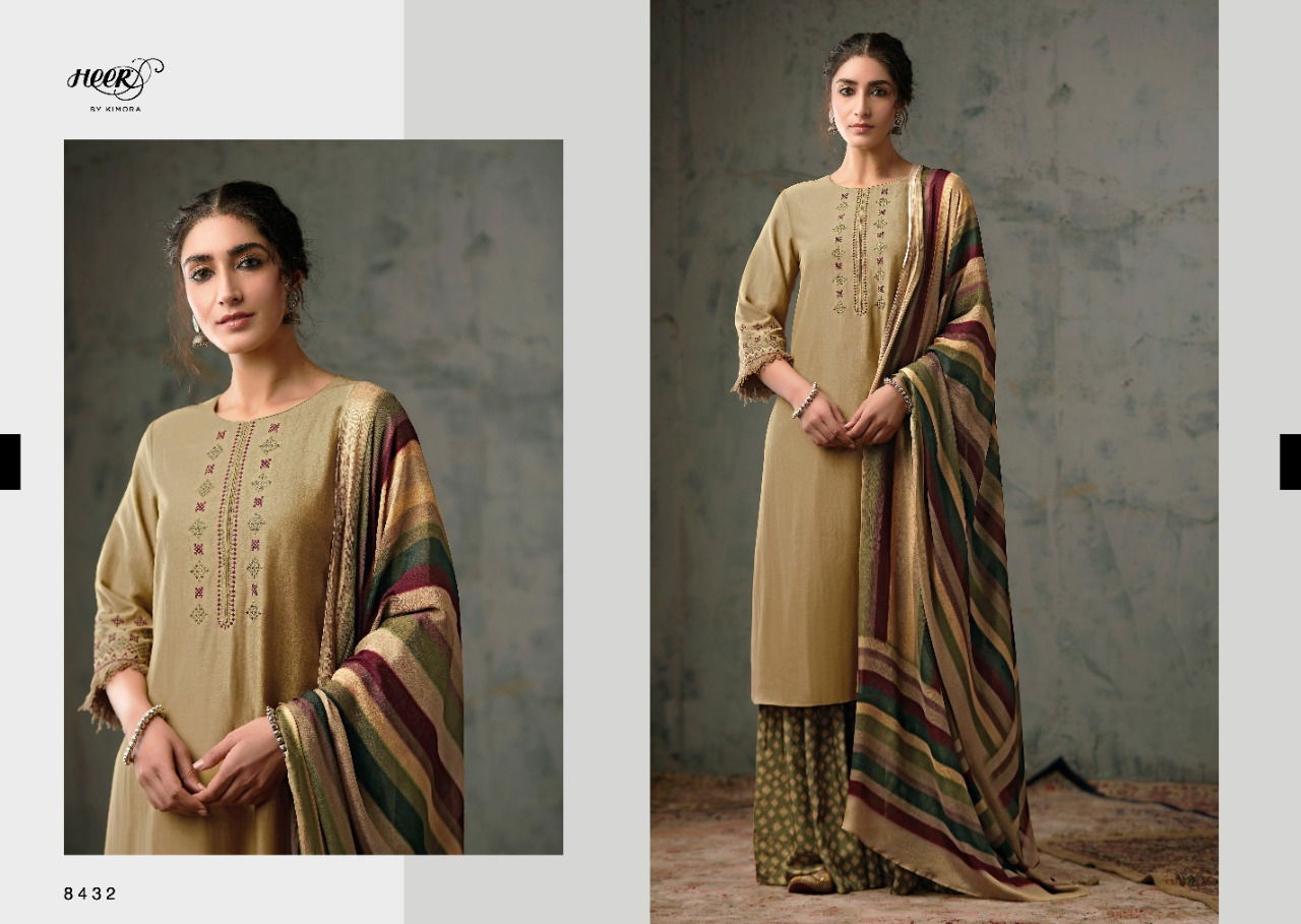 RIVAA JHANVI Latest Fancy Designer Heavy Casual Wear Jam Stain Embroidery Work Salwar Suit Collection