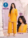 Angelina By Kaya Party Wear Vichitra Co Ord Set Exporters In India
