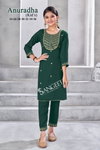 Anuradha By Sangeet Viscose Rayon Kids Girls Wear Kurti With Bottom Set Wholesale Online