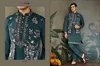 Rajwada Attire 2 by Shubhvastra Viscose Silk Mens Kurta With Koti Bottom Orders In India