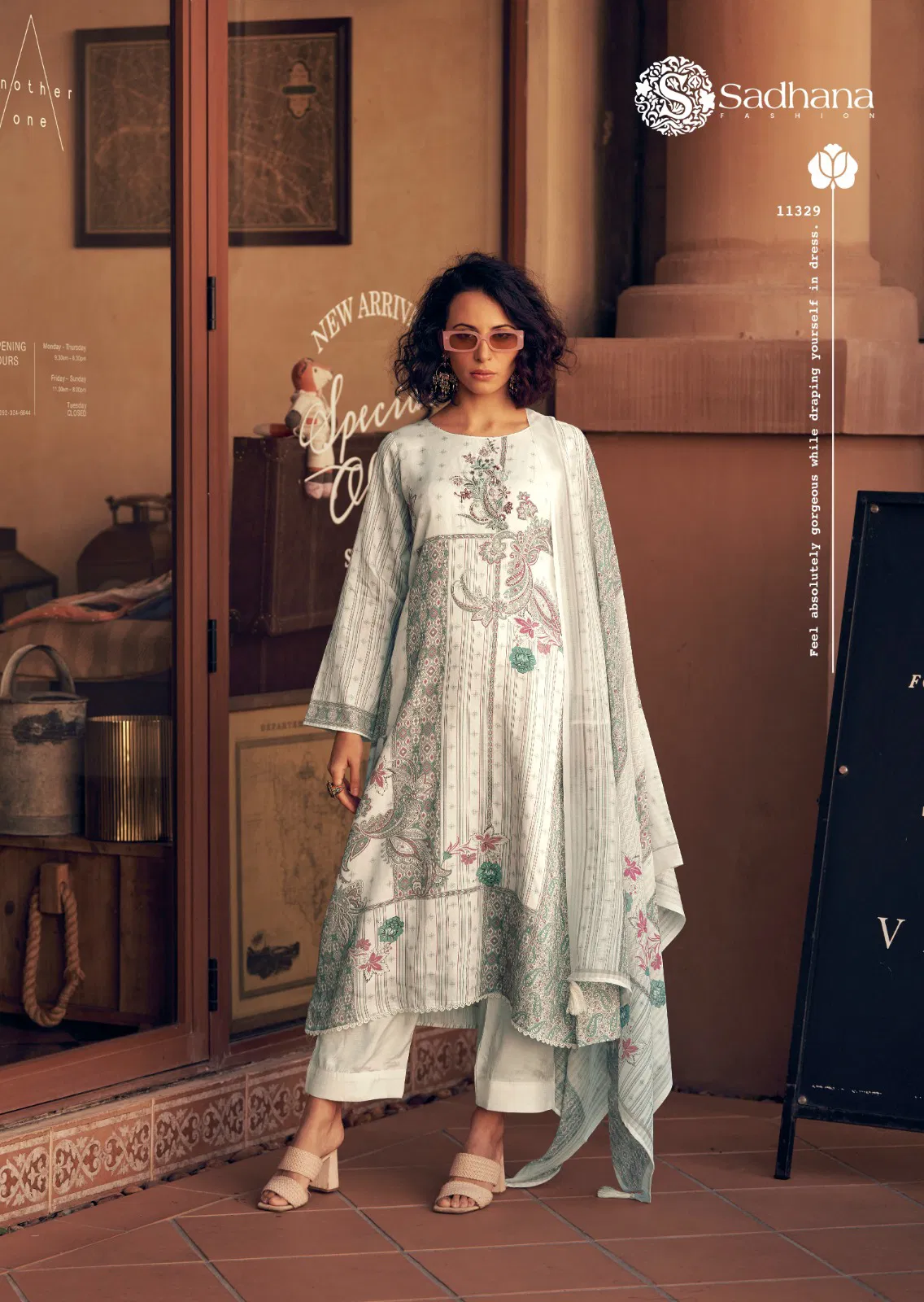 Mahnoor By Sadhana Jam Cotton Digital Printed Dress Material Wholesale Online