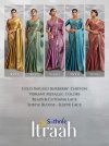 Itraah By Sethnic Burberry Chiffon Wholesale Designer Saree Suppliers In Mumbai