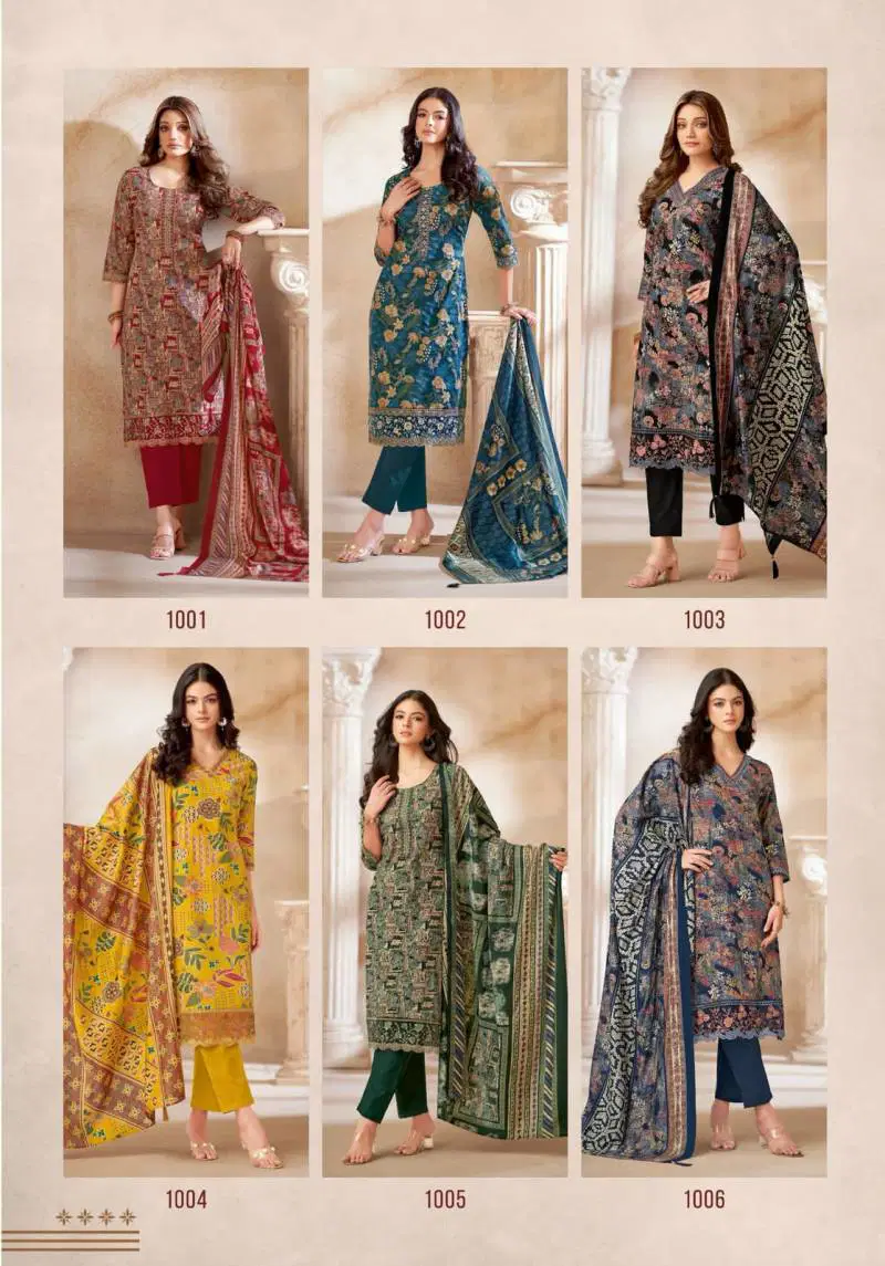Pariza Advance Vol 1 By Suryajyoti Cotton Readymade Suits Suppliers In Mumbai