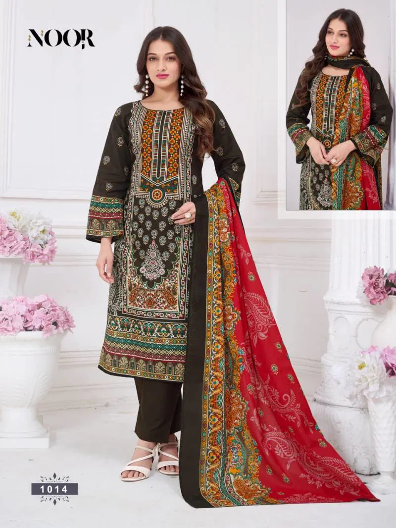 Ganesha Noor Vol 01 Printed Cotton Karachi Dress Material Wholesale In India