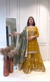 Nsr 807 Designer Function Wear Readymade Sharara Suits Exporters In India