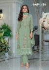 Raabta By Zaveri Organza Kurti With Bottom Dupatta Wholesale Market In Surat