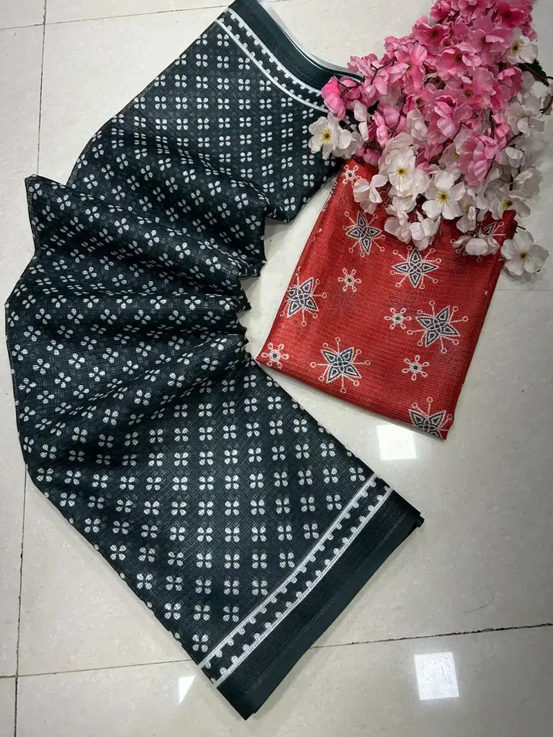 DF 121 Soft Lota Printed Daily Wear Sarees Catalog