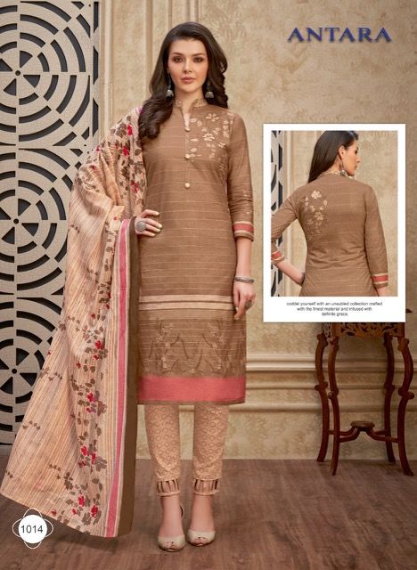 Ganesha Antara Fancy Regular Wear Cotton Printed Designer Dress Material Collection