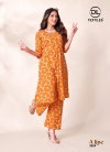 A Line Vol 3 By Dl Poplin Cotton Printed A Line Long Co Ord Set Exporters In India