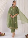 Indo Era 2561 Silk Embroidered Kurti Bottom With Dupatta Wholesale Price In Surat