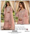 Hoor Tex 995 A To D Rayon Satin Embroidery Salwar Kameez