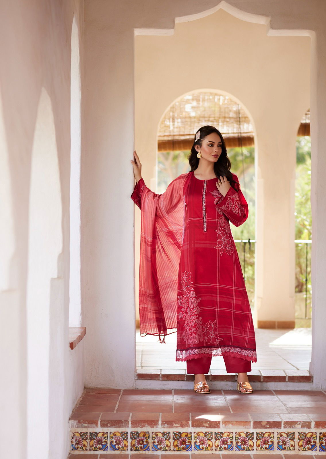 Ziu By Prm Jam Cotton Digital Printed Designer Dress Material Wholesale Online