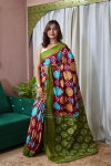 Bt 7103 Beautiful Cotton Block Printed Saree Wholesale Market Surat