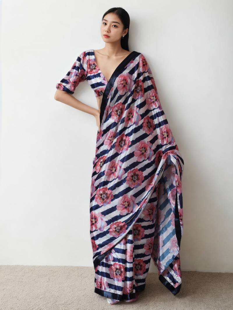 Jf 2427 To 32 Beautiful Chinon Party Wear Saree Online Wholesale