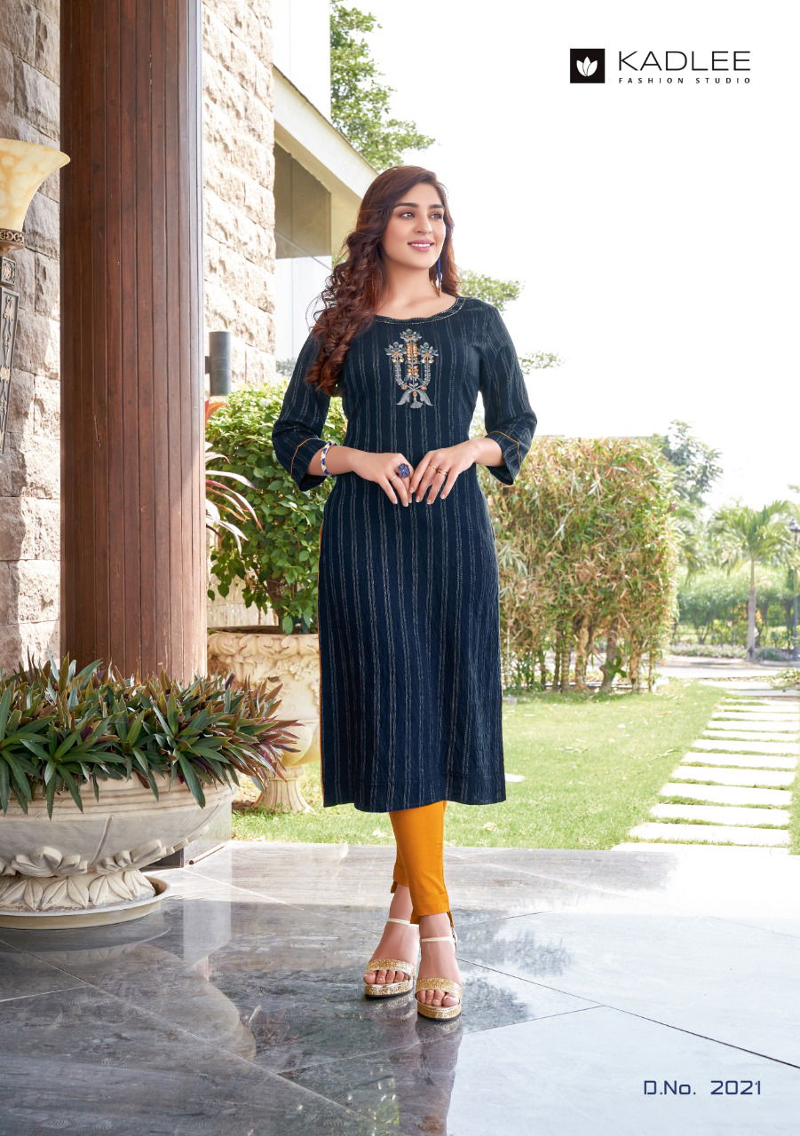 Shalinee Fancy Festive Wear Heavy Designer Pure Cotton Kurti