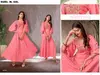Vardan Pink Colour Riyon Flair Long Anarkali Designer Kurti Exporters In India