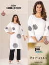 Priyanka By Blue Hills Rayon Embroidery Wholesale Daily Wear Kurtis In India