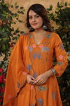 Naisha K 153 Mul Chanderi Kurti Bottom With Dupatta Online Wholesale