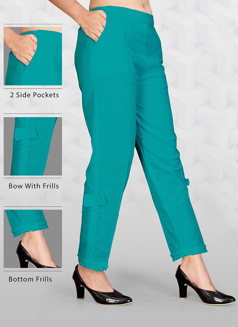 New Designer and Party wear Flex Cotton Pants Collection