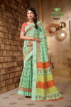 Art Lenen Vol 5 By Sanskar Fancy Soft Linen Sarees Exporters In India