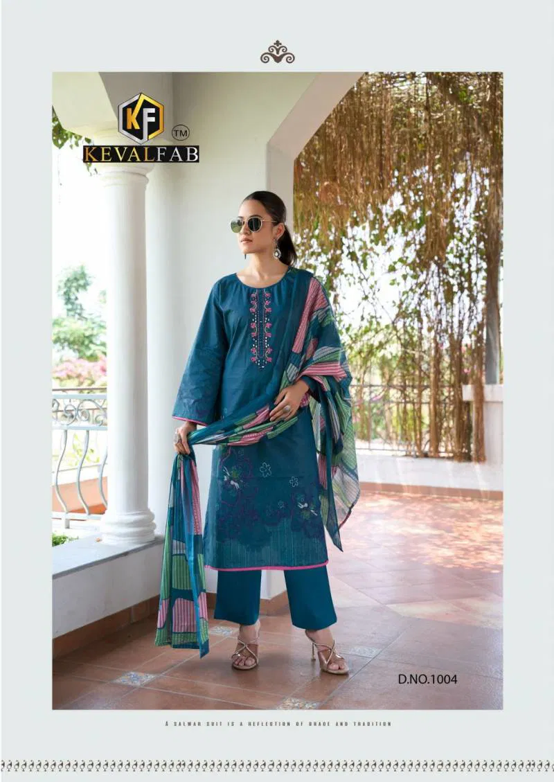 Aalaya Vol 1 By Keval Cotton Printed Dress Material Wholesale Market In Surat
