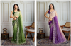 Jf 2831 Soft Crush Embroidery Wholesale Designer Wedding Saree In India
