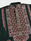 The Fusion Fits 1 by Shubhvastra Viscose Silk Mens Kurta Wholesale Price In Surat