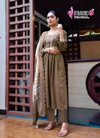 Bharkha Vol  1 By Mystic 9 Cotton Dobby Naira Cut Kurti With Bottom Dupatta Wholesale Online