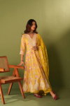 Tanyaa P 141 Designer Maslin Anarkali Style Kurta Sets Exporters In India