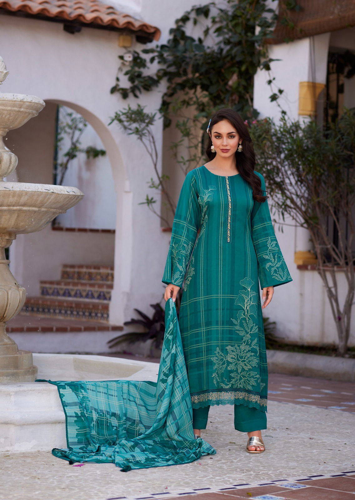Ziu By Prm Jam Cotton Digital Printed Designer Dress Material Wholesale Online