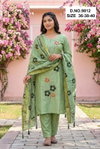 Gayatri 9812 And 9813 Roman Silk Kurti With Bottom Dupatta Exporters In India