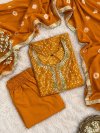 Festival Vol 1 Bandhej Rayon Kurti With Bottom Dupatta