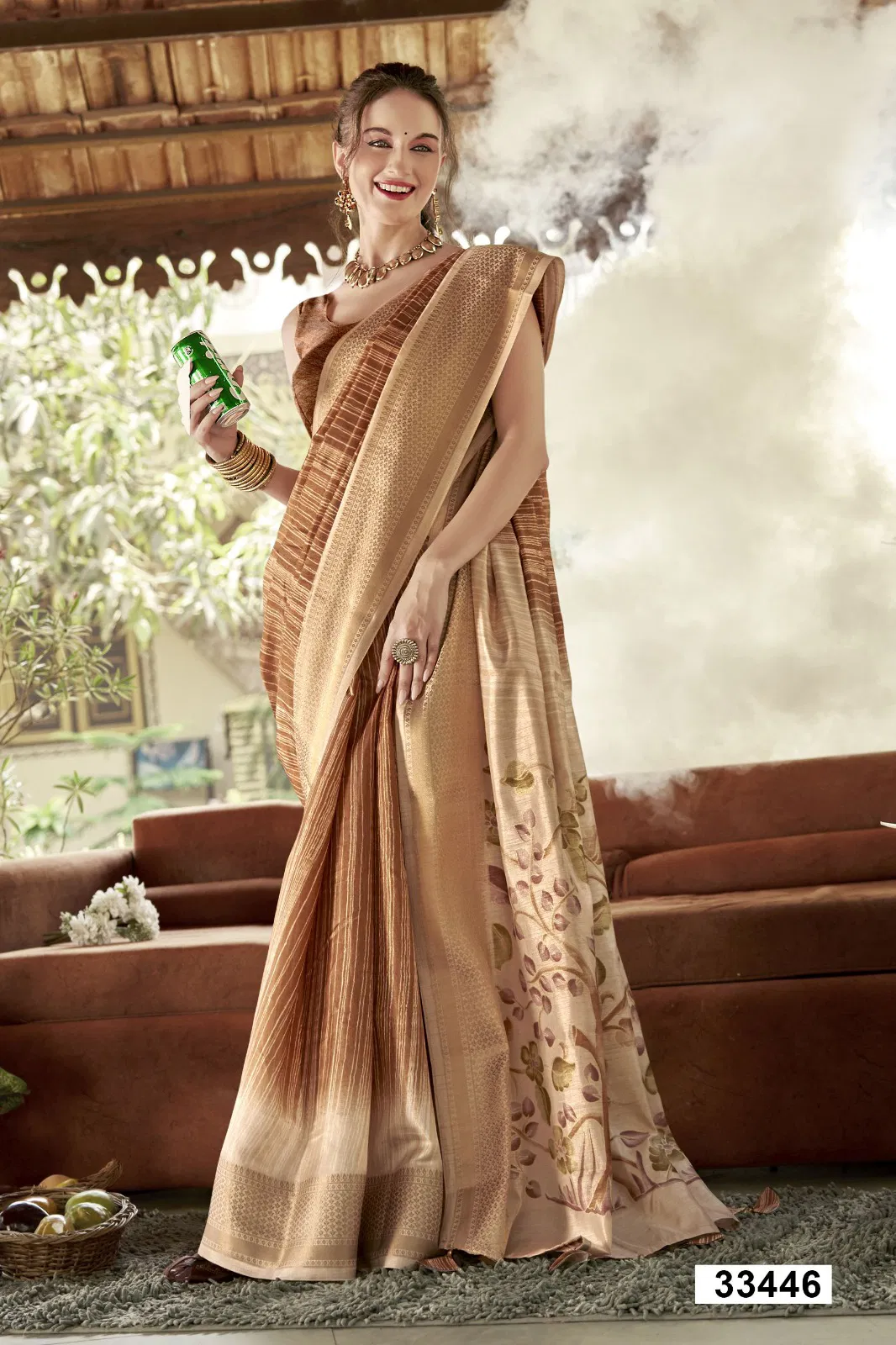 Drishtika By Vallabhi Dola Silk Printed Daily Wear Saree Wholesale Shop In Surat