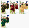 Vartika By Vitara Vichitra Silk Embroidered Readymade Suits Suppliers In India