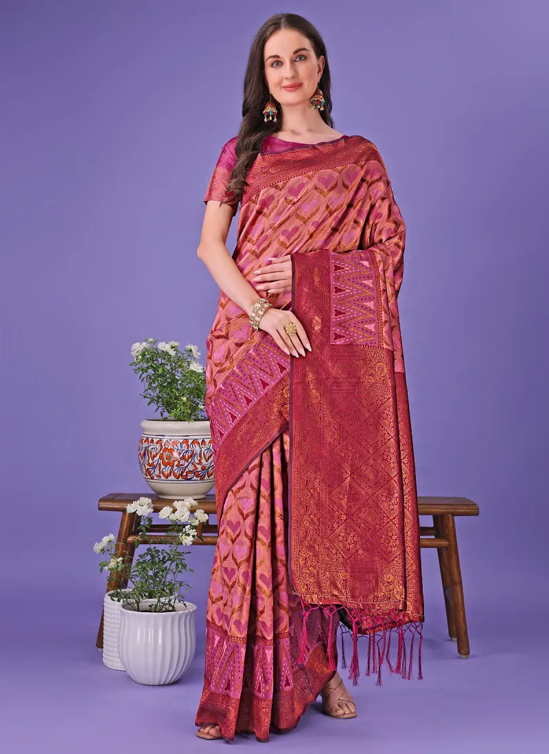 Blossom By Astita Lichi Silk Wedding Wear Saree Wholesale Shop In Surat
