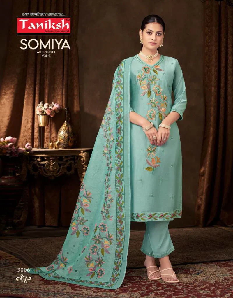 Somiya Vol 3 By Taniksh Roman Kurti Bottom With Dupatta Wholesale Online